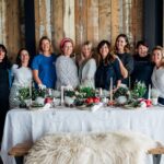 Sustainable Christmas photoshoot for Surrey Life at Botley Hill Barn crop