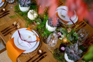 Top table style at The Barn at Botley Hill
