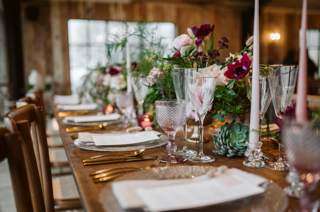 The stunning Surrey wedding barn venue