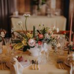 Spring wedding flowers at Botley Hill Barn Surrey